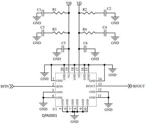 【Qorvo】QPA0001放大器中文资料 【Qorvo】QPA0001放大器中文资料