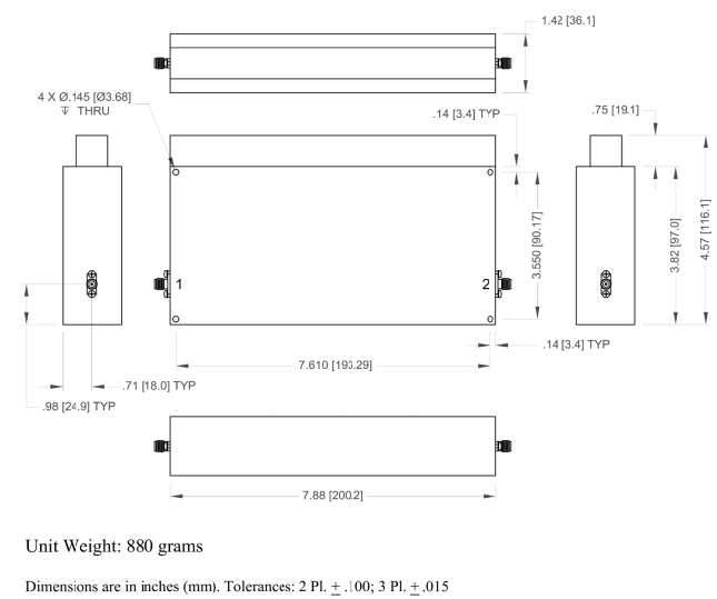【MINI】ZVBP-435-S+滤波器的中文资料
