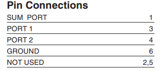 【MINI】ADP-2-1W+功分器芯片的部分中文资料