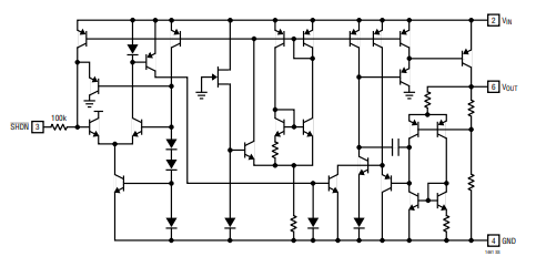 【亚德诺】LT1461低压差微功率带隙基准系列的中文资料