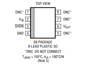 【亚德诺】LT1461低压差微功率带隙基准系列的中文资料