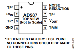 【亚德诺】AD587高精度10 V基准电压源的中文资料 【亚德诺】AD587高精度10 V基准电压源的中文资料