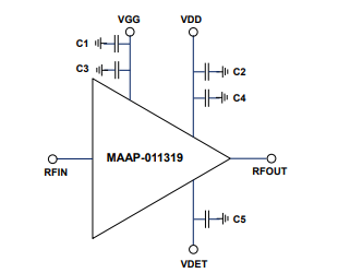 【MACOM】MAAP-011319-TR1000功率放大器的中文资料 【MACOM】MAAP-011319-TR1000功率放大器的中文资料