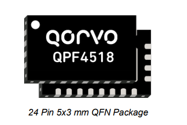 【Qorvo】QPF4518TR13集成前端模块（FEM）的中文资料