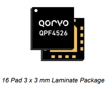 【Qorvo】QPF4526SR集成前端模块(FEM)中文资料 【Qorvo】QPF4526SR集成前端模块(FEM)中文资料