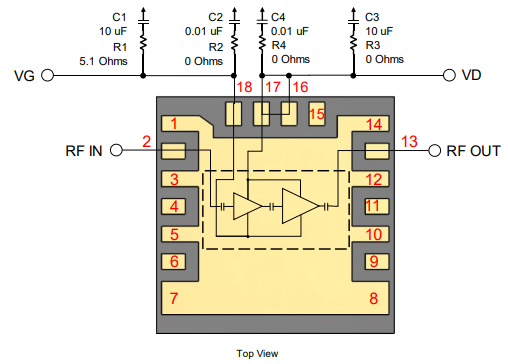 [【Qorvo】QPA2213宽带驱动放大器的中文资料