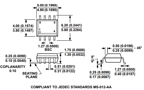 【ADI(亚德诺)】ADR445ARMZ基准电压源的中文资料