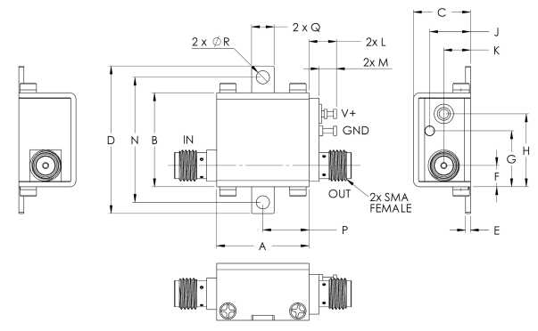 【MINI】ZX60-63GLN+低噪声放大器的中文资料