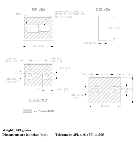 【MINI】 LFHK-2250+低通滤波器的中文资料