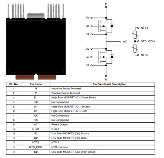 【onsemi】NVVR26A120M1WSB碳化硅 (SiC) 模块的中文资料