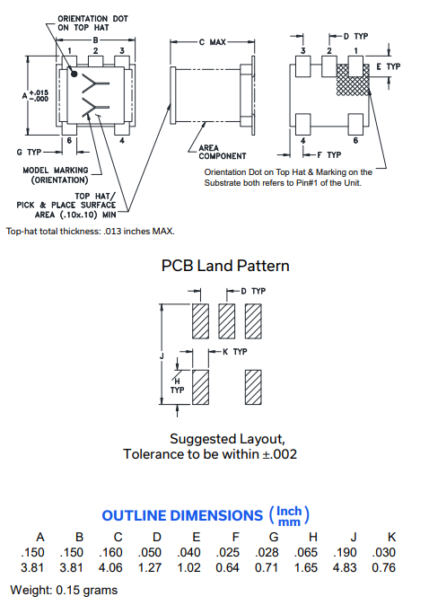 【MINI】TC1-1-13MX+射频变压器的中文资料