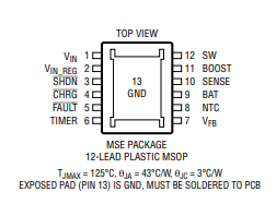 【亚德诺】LT3652HVIMSE#PBF功率跟踪 2A 电池充电器的中文资料