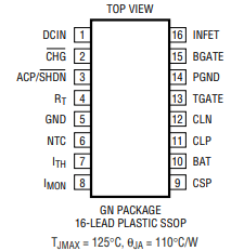 【亚德诺】LTC4006EGN-4#PBF充电器控制器的中文资料