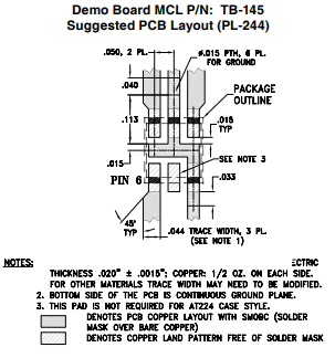 【MINI】TC16-161T+射频变压器的中文资料