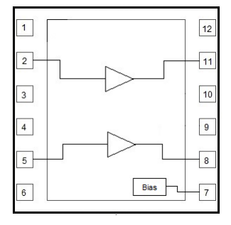 QPL1820TR13差分射频放大器的规格参数、特性应用及引脚图 QPL1820TR13差分射频放大器的规格参数、特性应用及引脚图