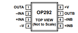 OP292GS-REEL运算放大器的规格参数、特性应用及引脚图