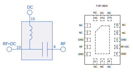 MBT-283+偏置三通的 规格参数、特性应用及引脚配置
