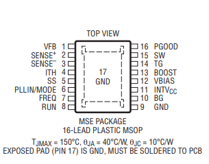 LTC3786EUD#PBF开关稳压器的规格参数、特性应用及引脚配置