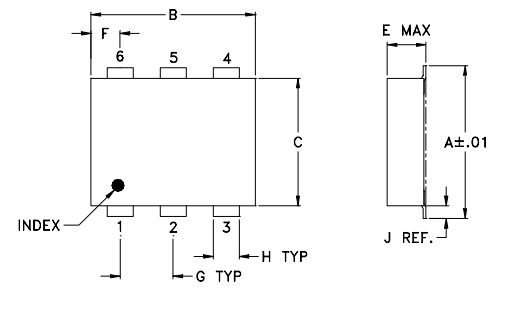 ADTL1-12+射频变压器的规格参数、特性应用及尺寸图