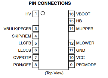 NCP1399AMDR2G开关控制器的规格参数、特性应用及引脚图 NCP1399AMDR2G开关控制器的规格参数、特性应用及引脚图