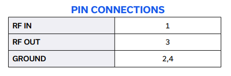 LFCN-3800+低通滤波器的规格参数、特性应用及尺寸图