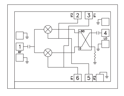 停产物料HMC526射频混合器的规格参数、特性应用及功能图