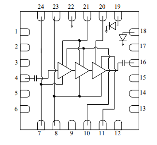 TGA2535-SM功率放大器的规格参数、特性应用及功能图