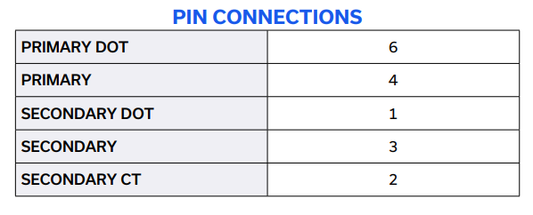 TC4-1W+射频变压器的规格参数、特性应用及尺寸图