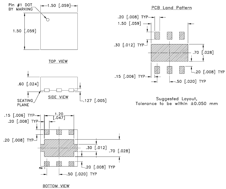 Mini新型号BAT-30+固定衰减器的特性应用及尺寸图