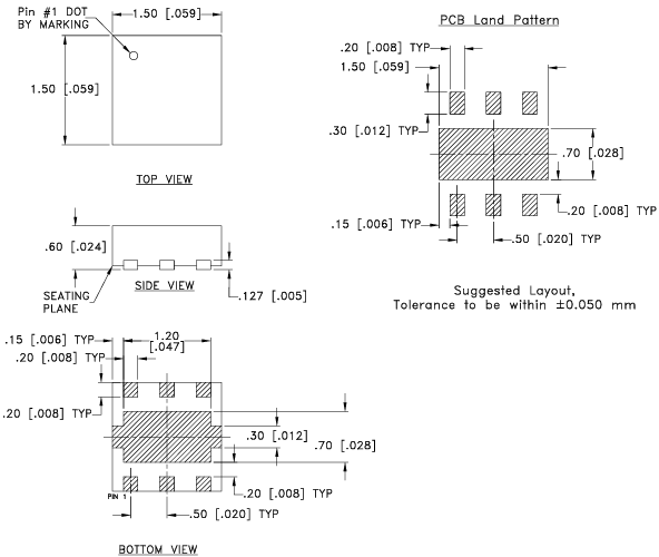MINI新型号BAT-5+衰减器的特性应用及尺寸图