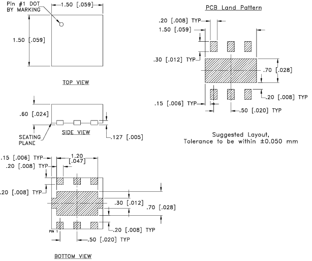 BAT-15+固定衰减器的特性应用及尺寸图