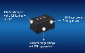 RECOM 已扩展微型封装 AC/DC 转换器规格 RECOM 已扩展微型封装 AC/DC 转换器规格