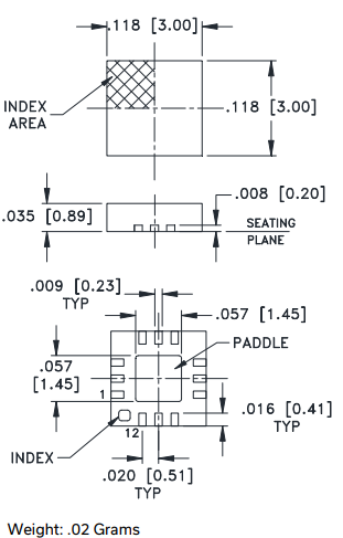 TSS-66921LN+低噪放大器的规格参数、特性应用及尺寸图 TSS-66921LN+低噪放大器的规格参数、特性应用及尺寸图