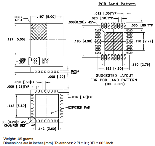 PMA5-63-2W+功率放大器的规格参数、特性应用及尺寸图