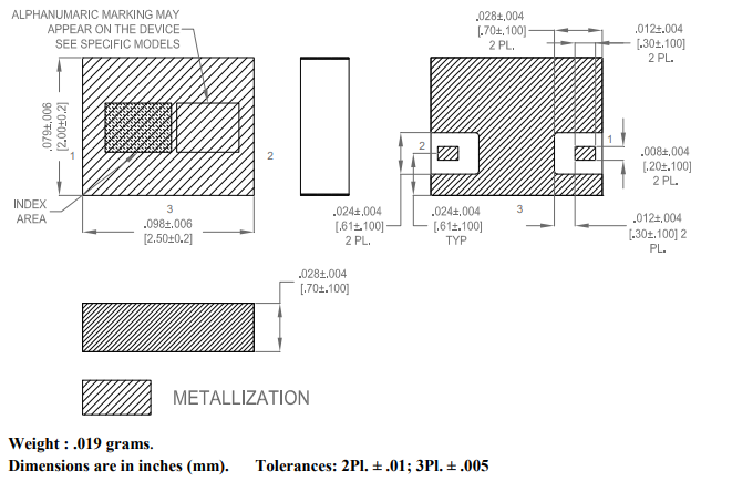 BFCQ-12600+带通滤波器的规格参数、特性应用及尺寸图 BFCQ-12600+带通滤波器的规格参数、特性应用及尺寸图