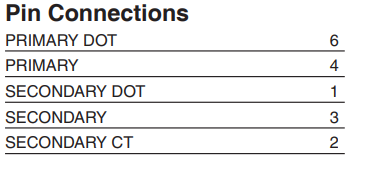 TC4-1TG2+射频变压器的规格参数、特性应用及尺寸图