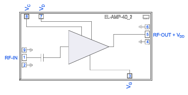 PVGA-273-DG+可变增益放大器的特性应用及尺寸图