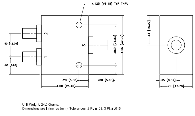 ZDPL-6G-S+双工器的规格参数、特性应用及尺寸图