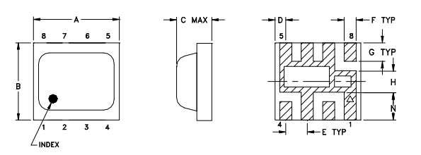 KSX2-442+倍频器的规格参数、特性应用及尺寸图