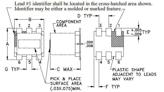 TCD-10-1W+定向耦合器的规格参数、特性应用及尺寸图