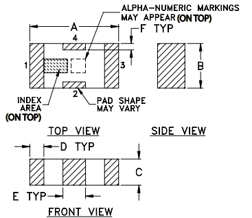 LFCN-400D+陶瓷滤波器的规格参数、特性应用及尺寸图