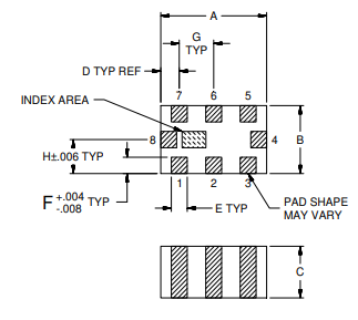 LFCG-3800+低通滤波器的参数、特性应用及尺寸图 LFCG-3800+低通滤波器的参数、特性应用及尺寸图