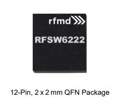 RFSW6222TR7射频开关的规格参数、特性应用及引脚配置 RFSW6222TR7射频开关的规格参数、特性应用及引脚配置