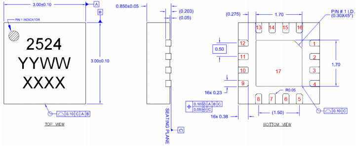 TGA2524-SM功率放大器的参数、特性应用及引脚配置