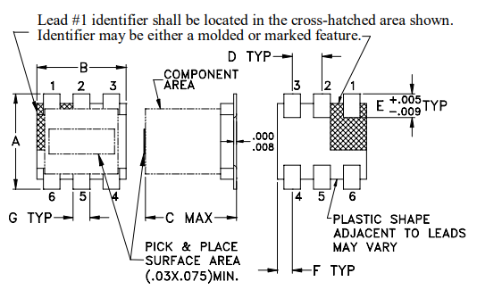 TCM4-19+射频变压器的参数、特性应用及尺寸图
