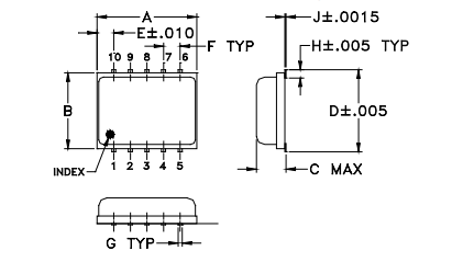 MCA1-42MH+双平衡混频器的规格参数、特性应用及尺寸图 MCA1-42MH+双平衡混频器的规格参数、特性应用及尺寸图