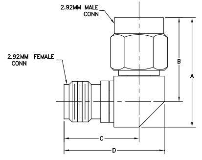 KFR-KM50+射频适配器的概述、特性应用及尺寸图