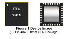 特罗半导体TS8022L射频开关芯片的概述及特性分析