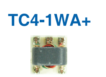 TC4-1WA+射频变压器的规格参数、特性及应用分析