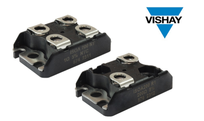 Vishay发布汽车级SOT-227封装200W厚膜功率电阻器 Vishay发布汽车级SOT-227封装200W厚膜功率电阻器